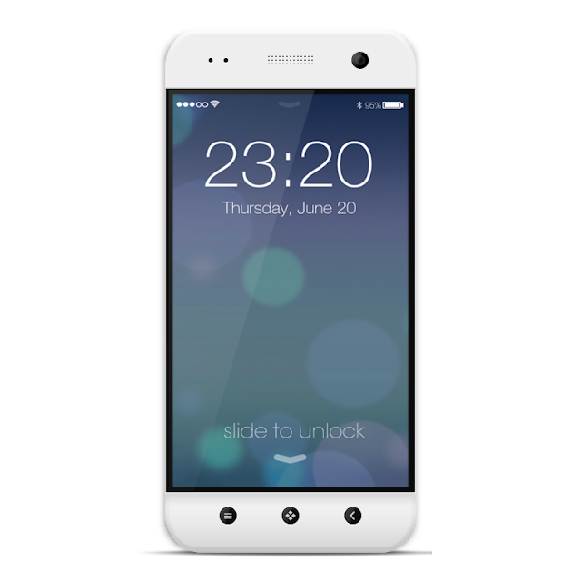 iOS theme for Android devices