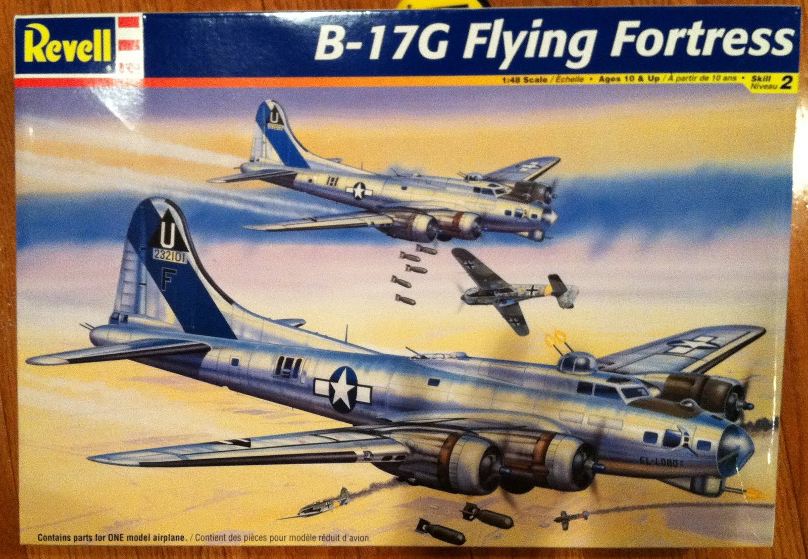B17 Hacker The destruction of a perfectly good Monogram (Revell) 1/48
