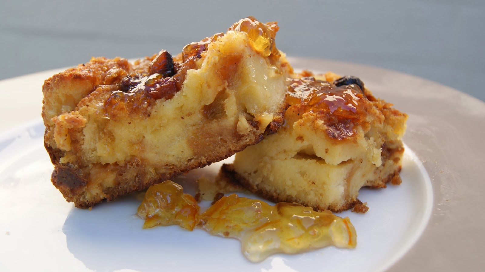 Soberman Food Butterscotch Challah Bread and Butter Pudding