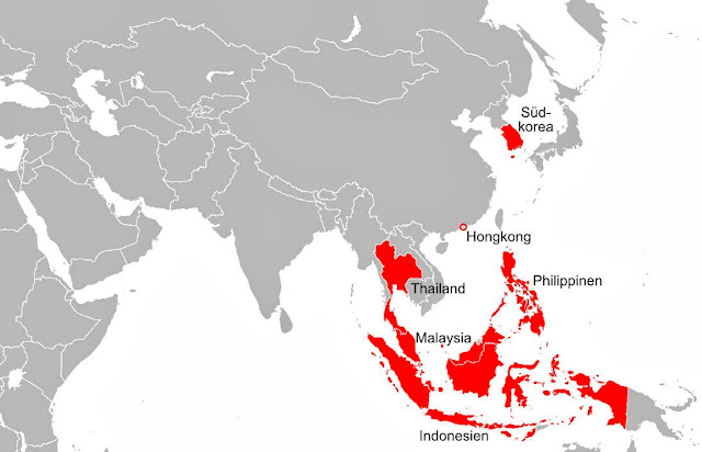 Map of Southeast Asia 