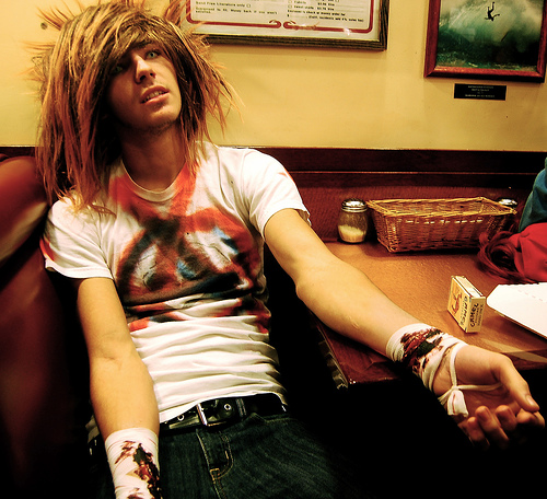 Palm Reading Tutorial Scene Emo Hairstyle For Boys