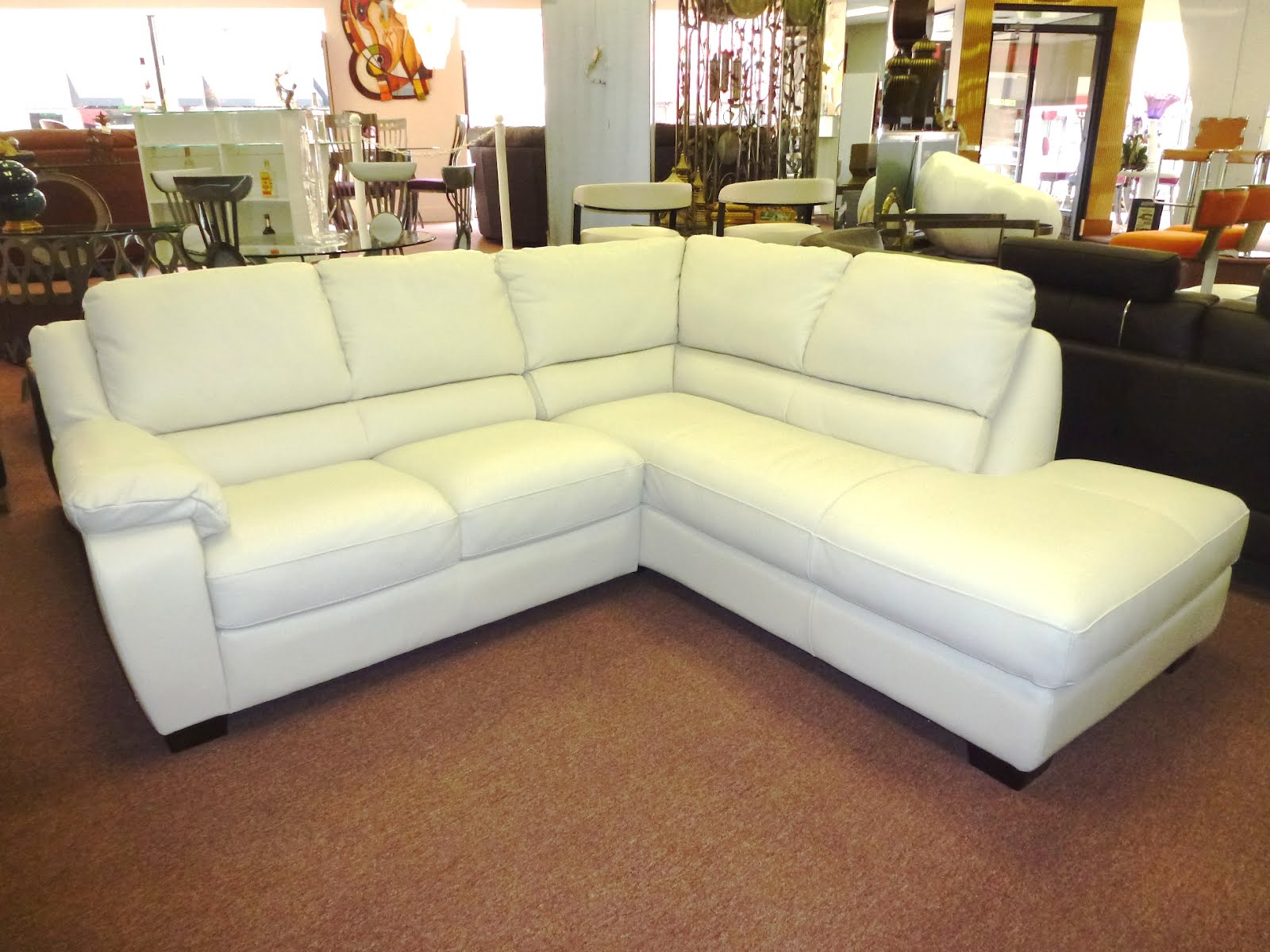 natuzzi leather sectional sofa price