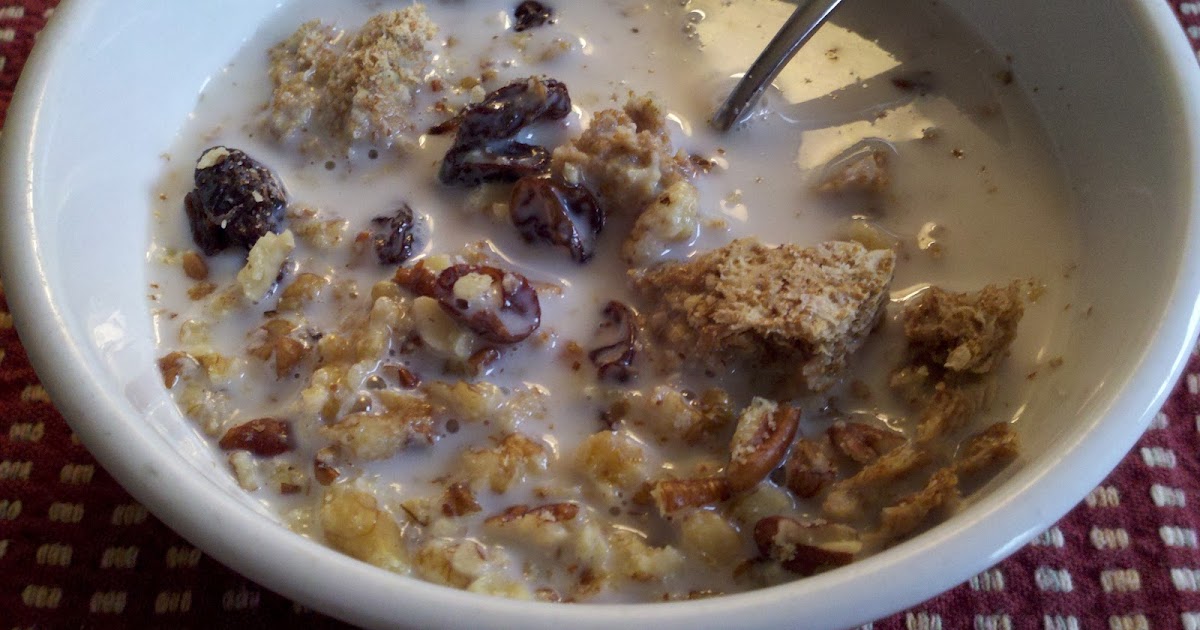 Cranky Gerd Recipe Breakfast Cereal (Got Nuts?)