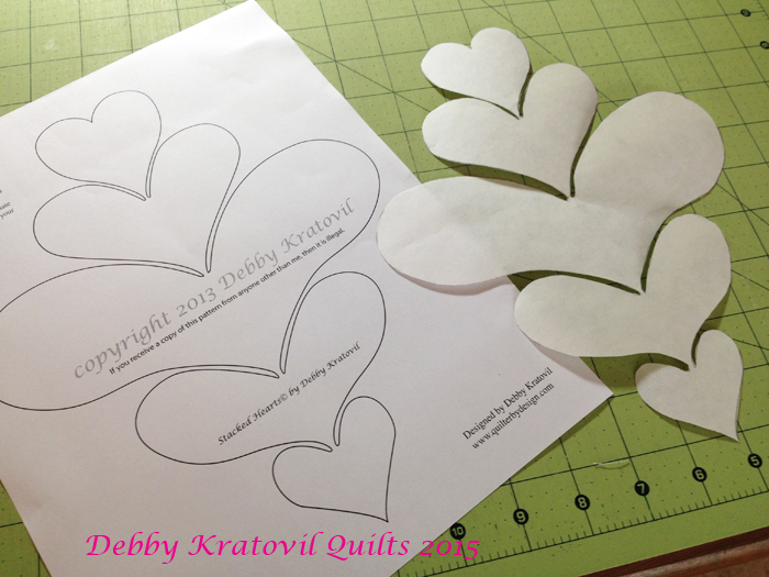 Debby Kratovil Quilts Machine Quilting Using Freezer Paper and Stencils