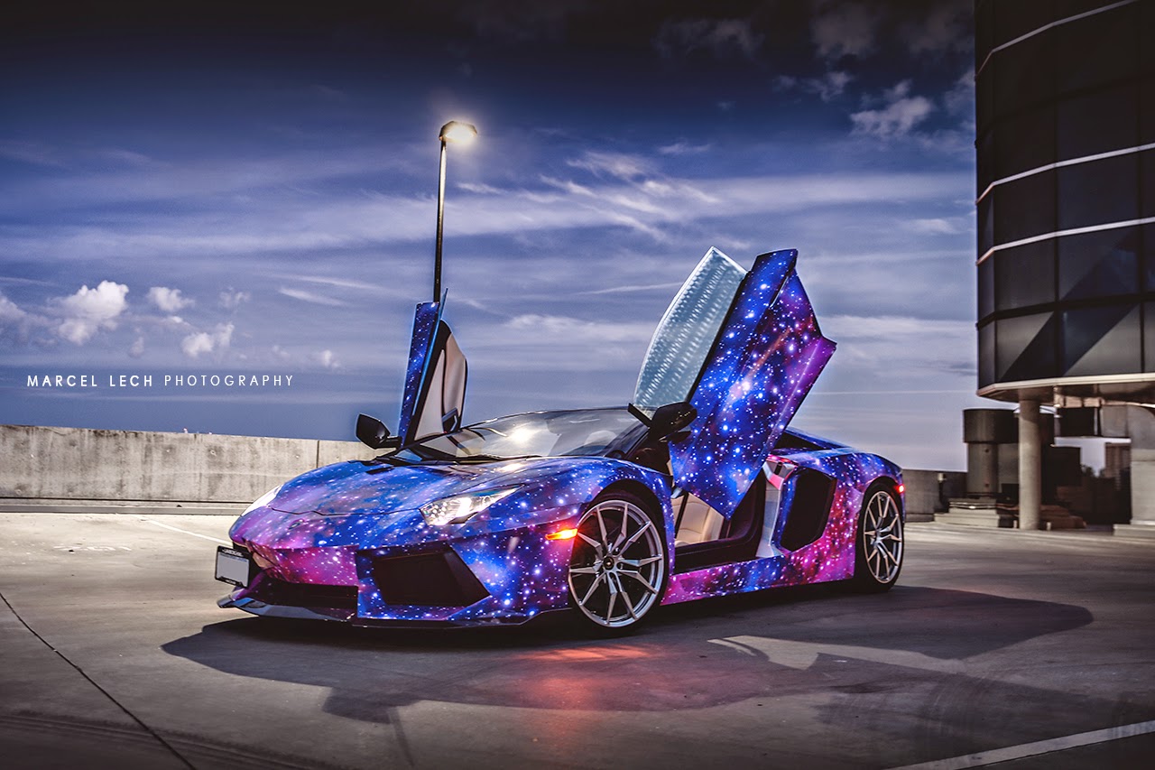 Galaxy Lamborghini Aventador Roadster | SUPERCARS SHOW