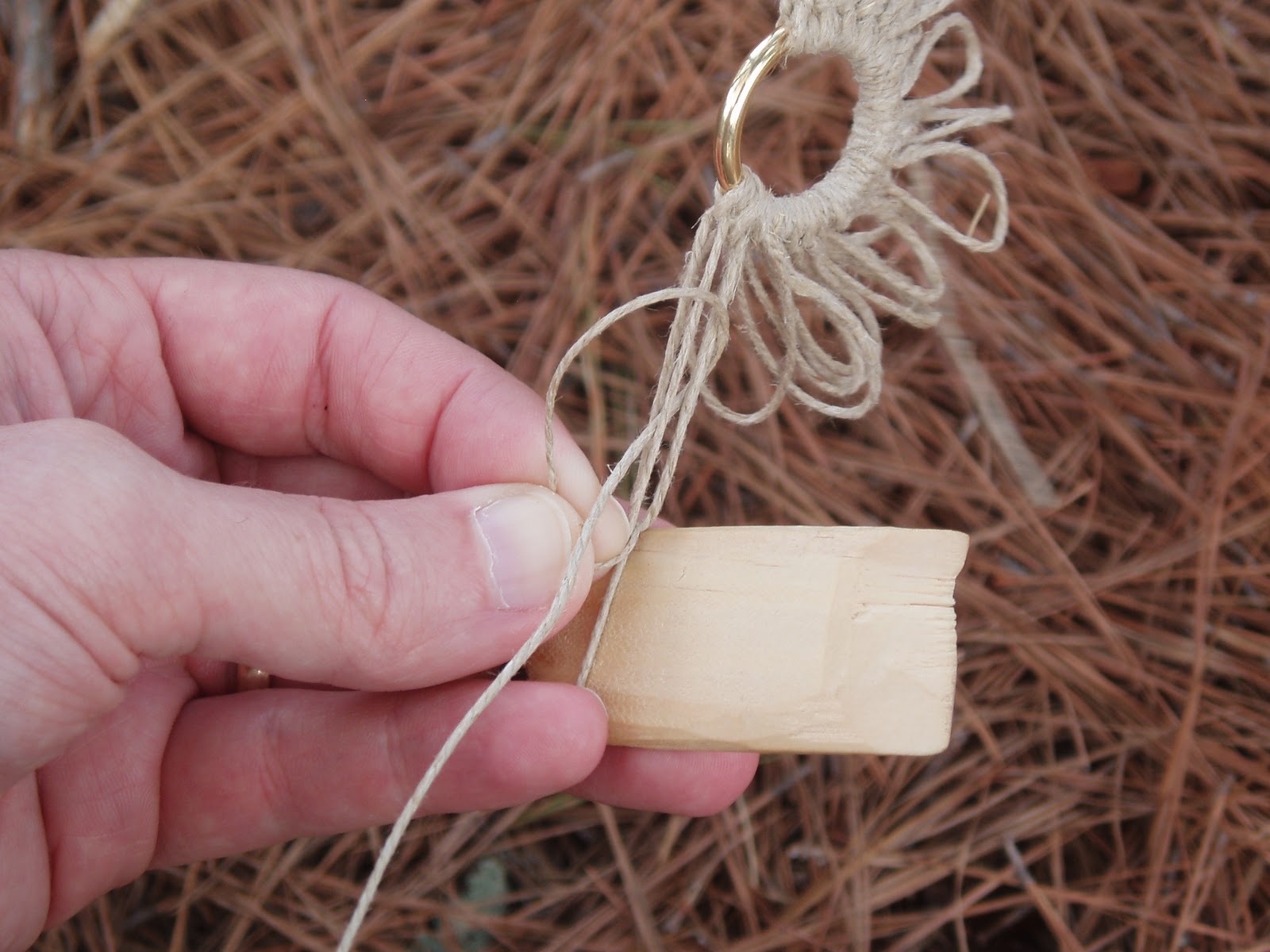 Making A Purse Net Part 2