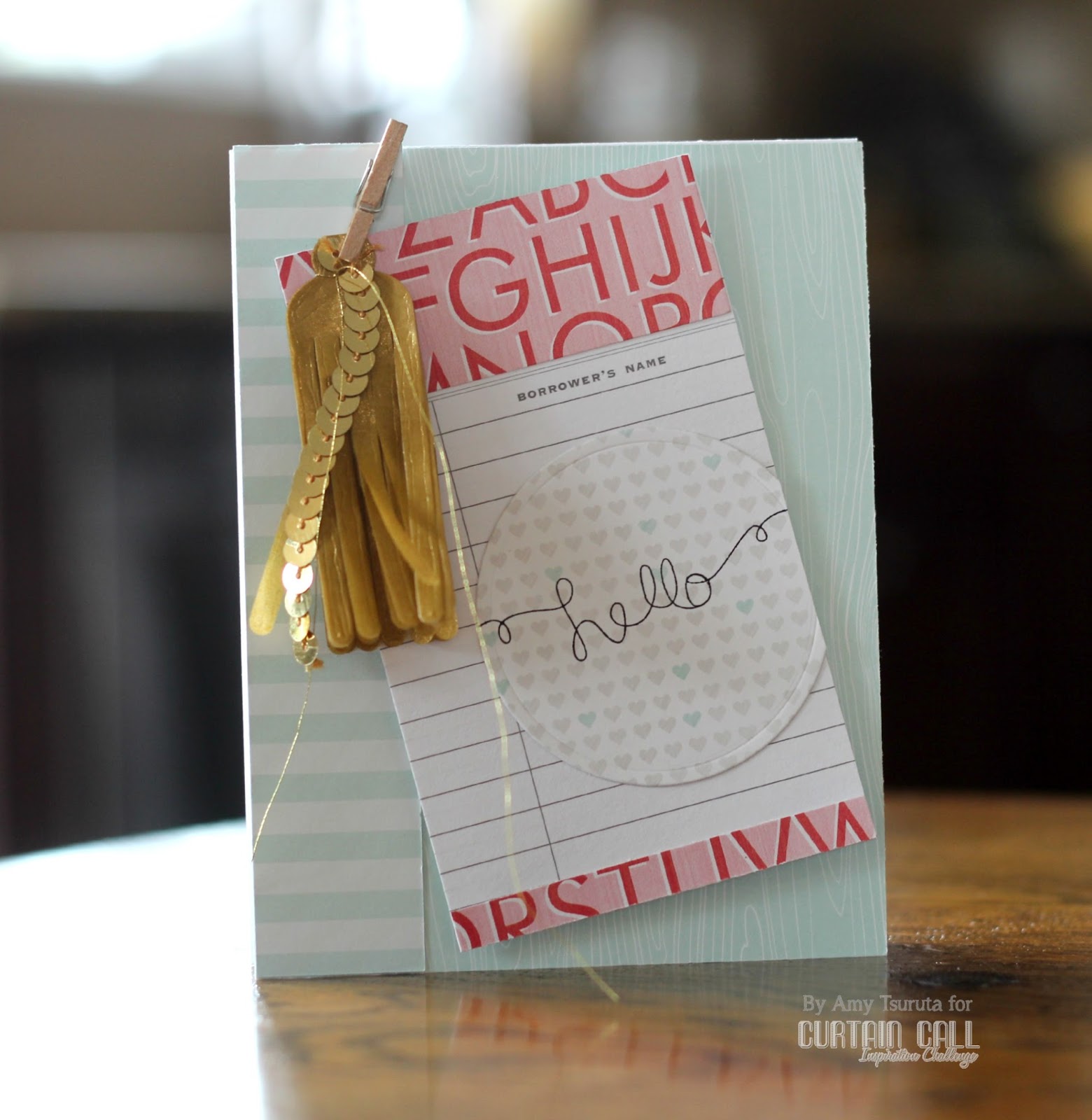 Curtain Call Curtain Call Inspiration Challenge Totally Tassel