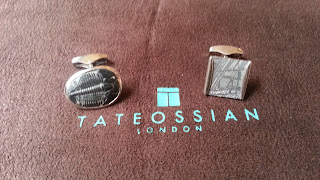 Tateossian fossil Cufflinks, maketh the man,