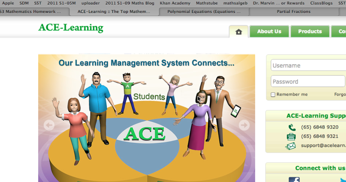 2013 S104 Maths Blog ACE LEARNING MATHS PORTAL