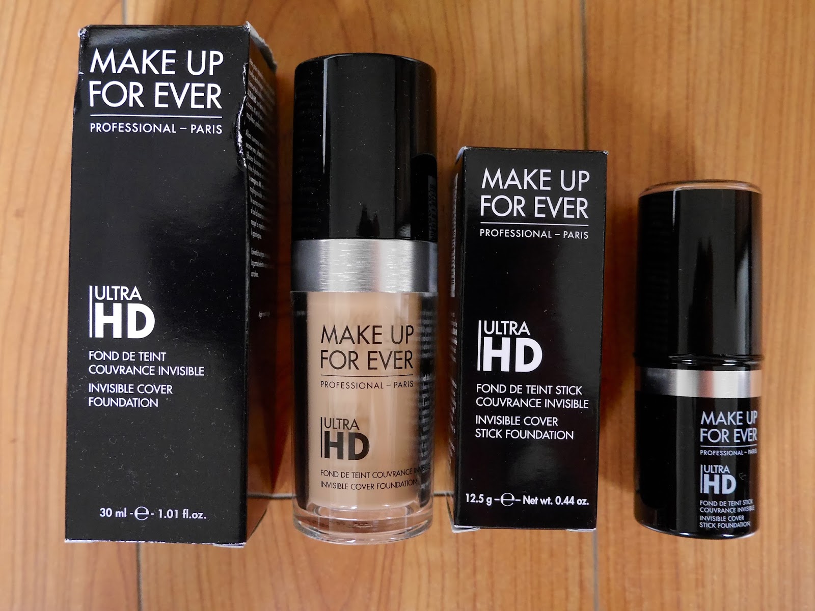 MAKEUP FOREVER ULTRA HD Invisible Cover Foundation 30ml EACH -CHOOSE COLOR  SHADE