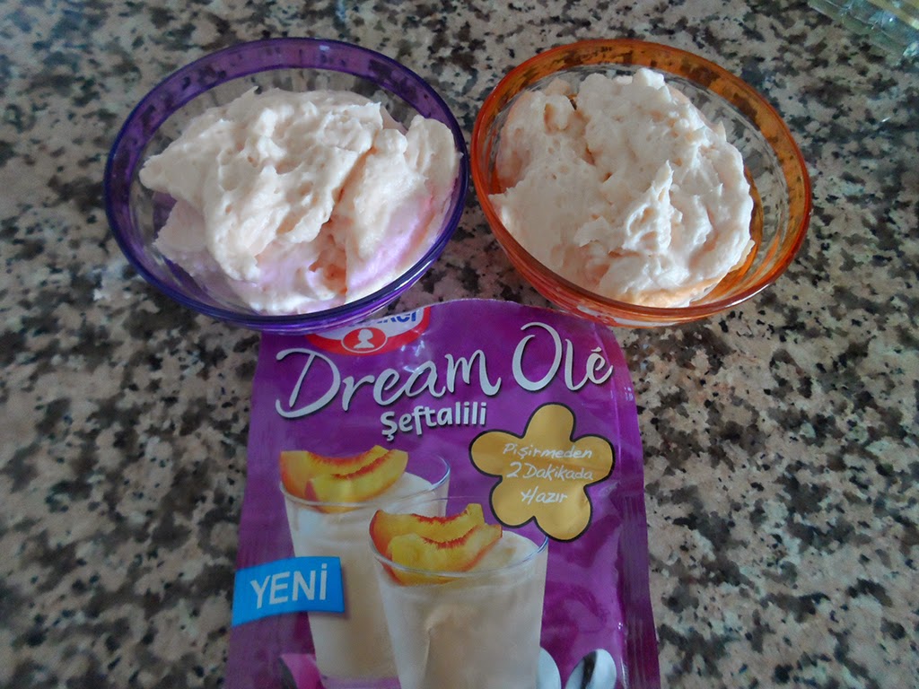 Gunluk Yasamim Dr Oetker Sakizli Muhallebi Seftalili Dream Ole