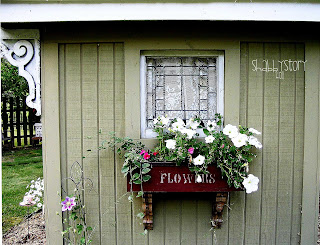Shabby Chic Garden Shed