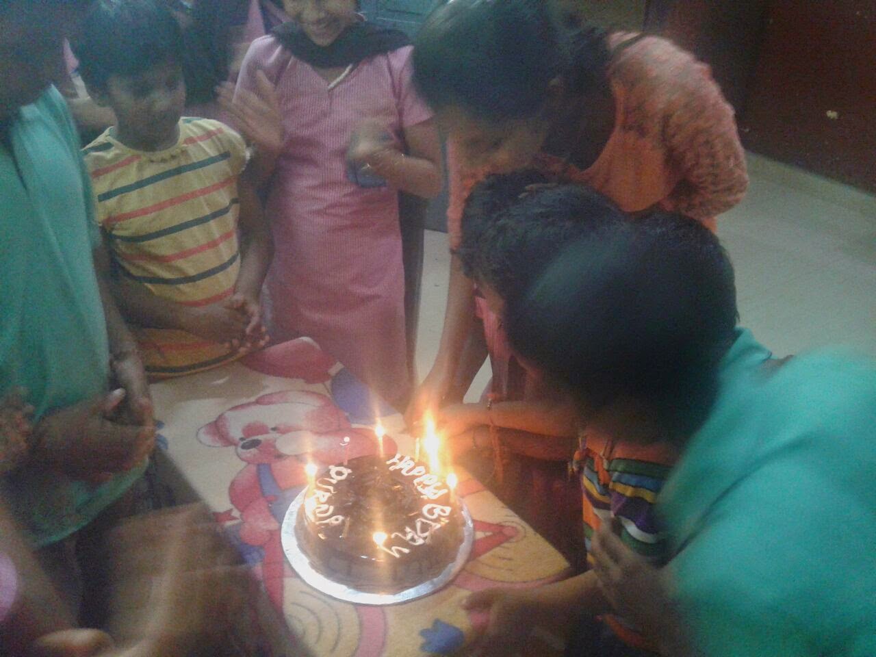 Volunteers at Super Souls, Mangalore, Birthday Celebration
