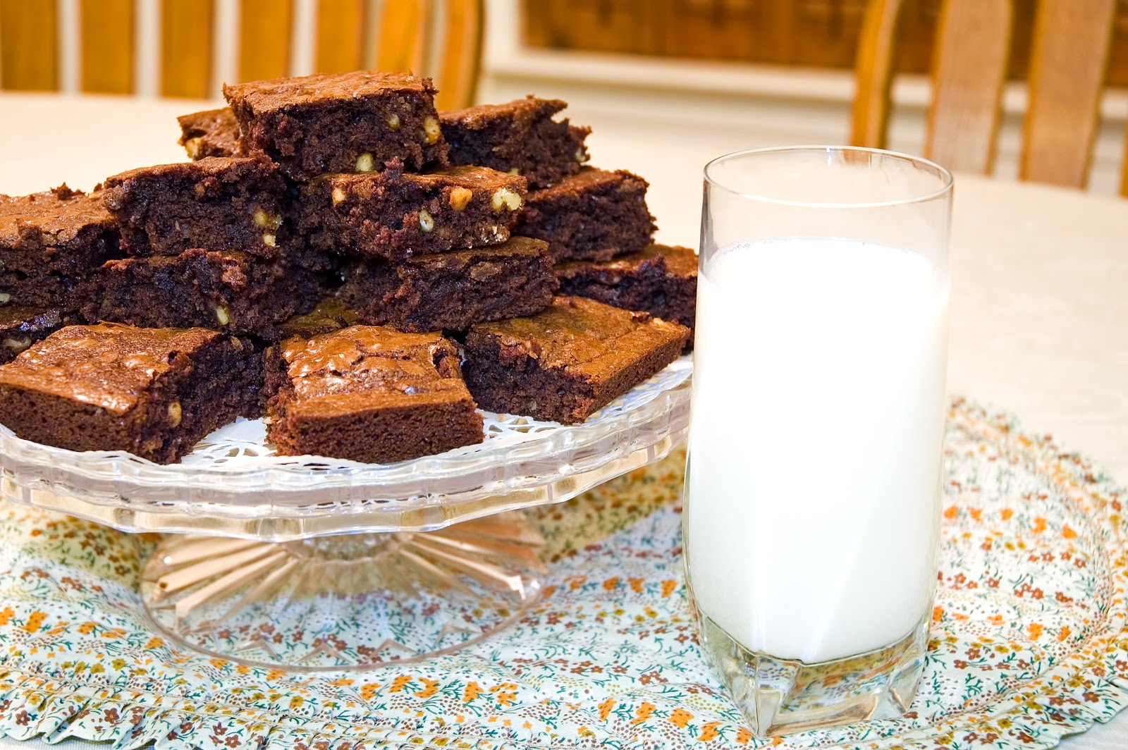 Life less hurried, living in the slow lane Easy brownies for a crowd