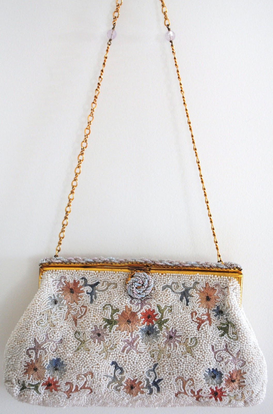 beaded bag ebay