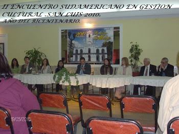 II ENCUENTRO SUDAMERICANO SOBRE GESTION CULTURAL Y PARTICIPACION CIUDADANA