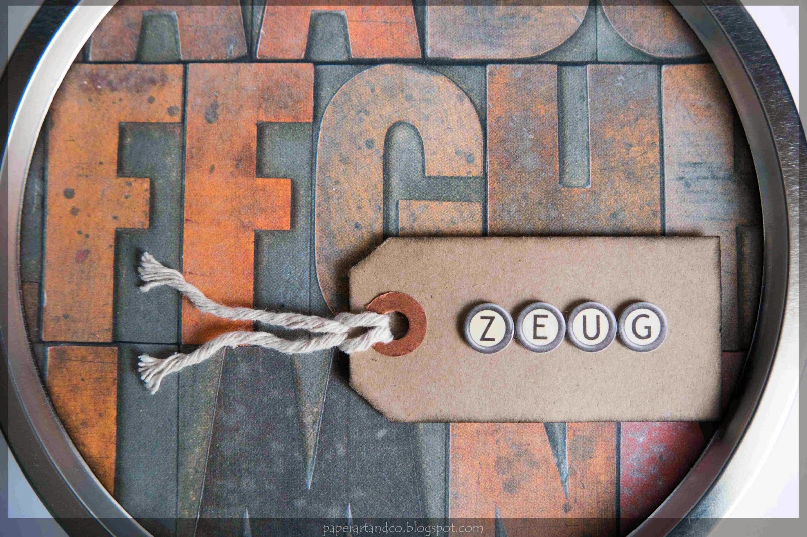 Paper, ART & Co.: DIY - Eine ART Aufbewahrungsbox