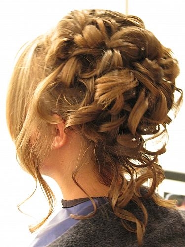 Prom Hairstyles Curly Updos
