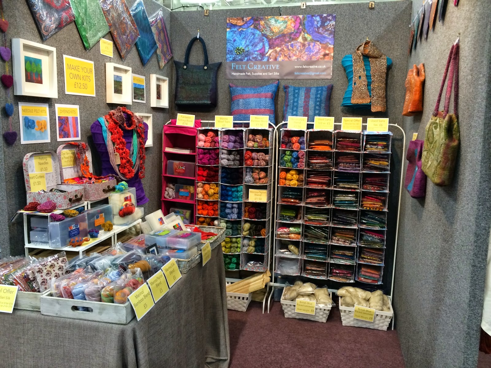 Foxglove Felts: The Spring Knitting and Stitching Show