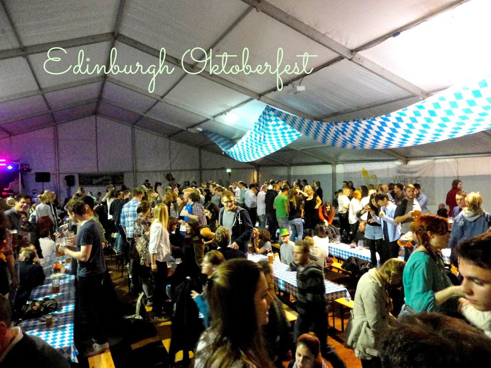 Oktoberfest in Edinburgh Just Muddling Through Life