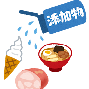 食品添加物のイラスト