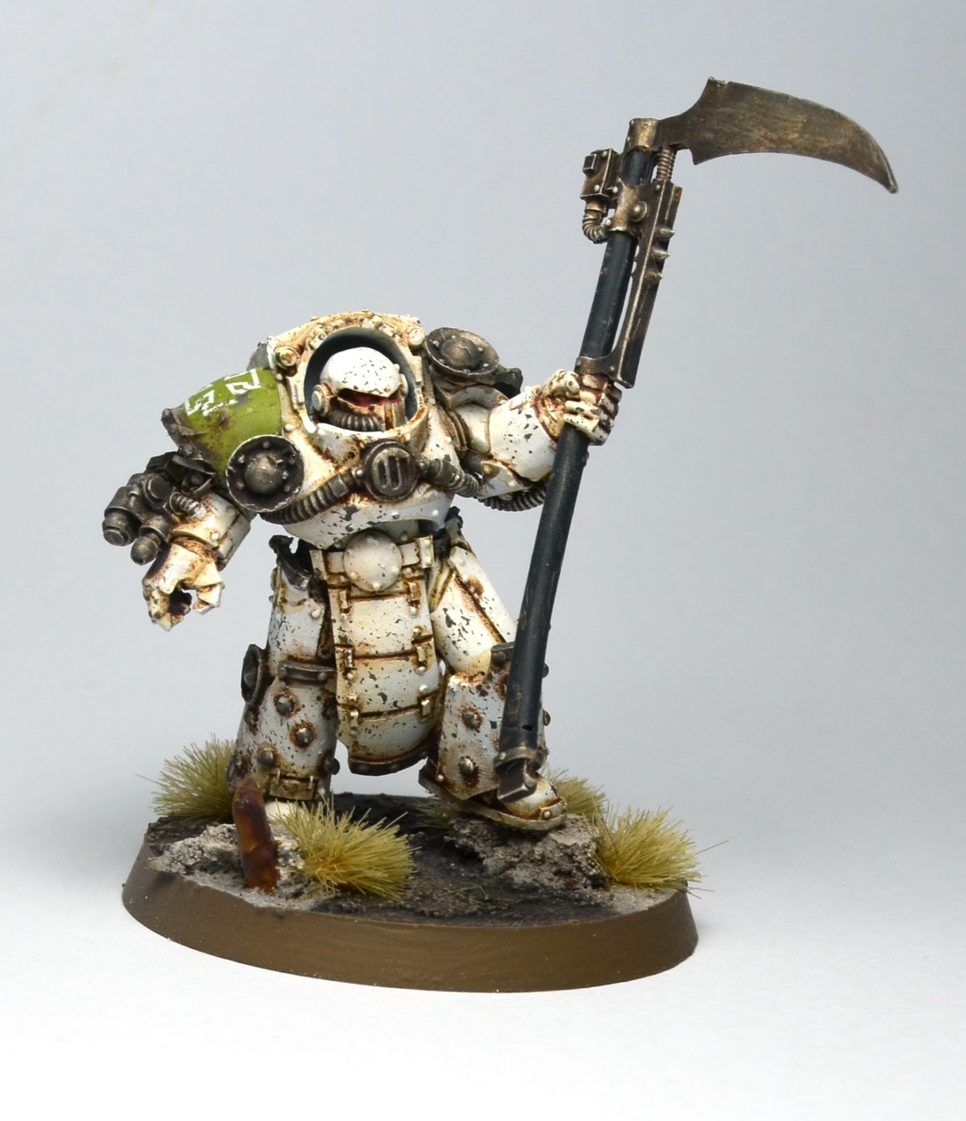 The Sons of Dorn Death Guard Contemptor Dreadnought
