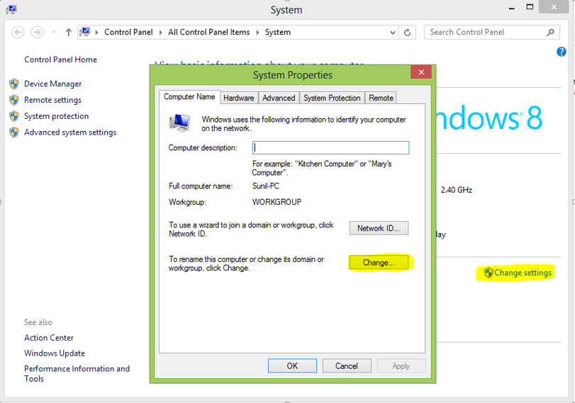Enigma of IT How to change a computer name, join a domain, and add a