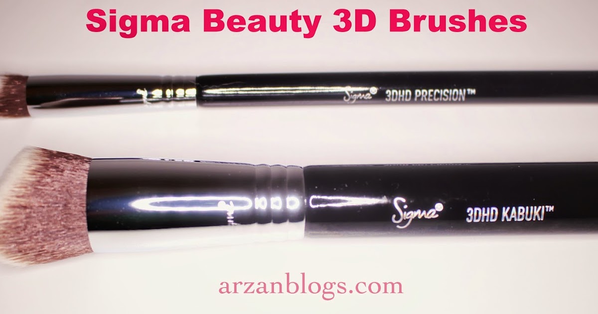 Beauty Sigma 3dhd Brushes Review
