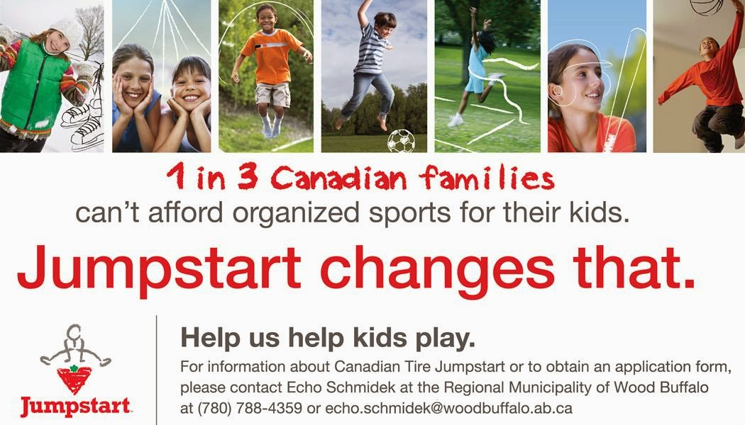 Wood Buffalo Culture Canadian Tire Jumpstart Program