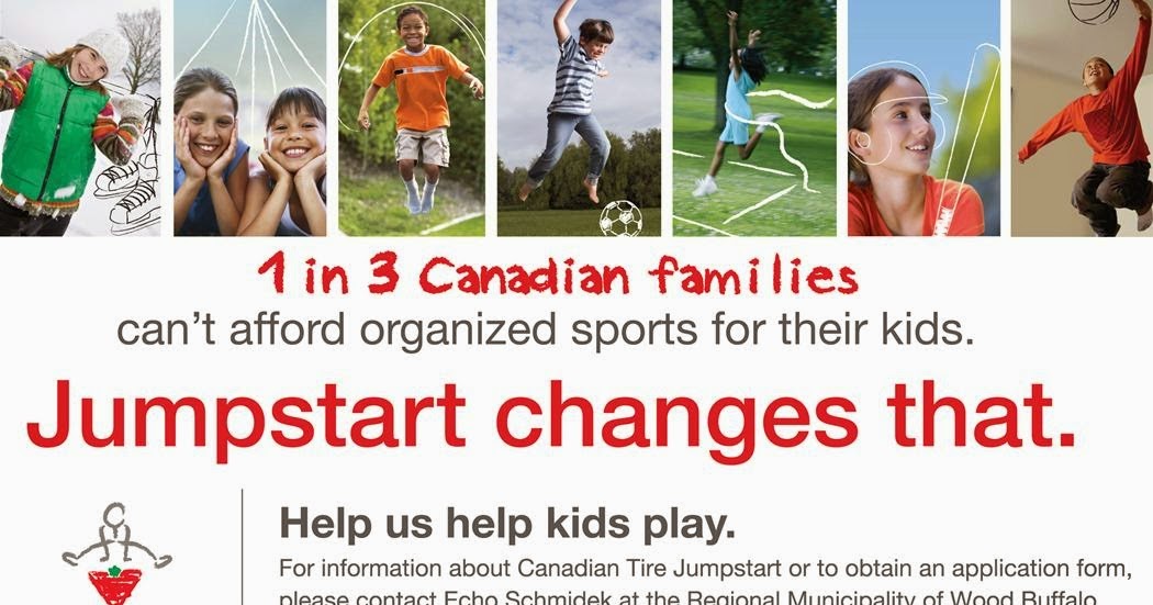 Wood Buffalo Culture Canadian Tire Jumpstart Program