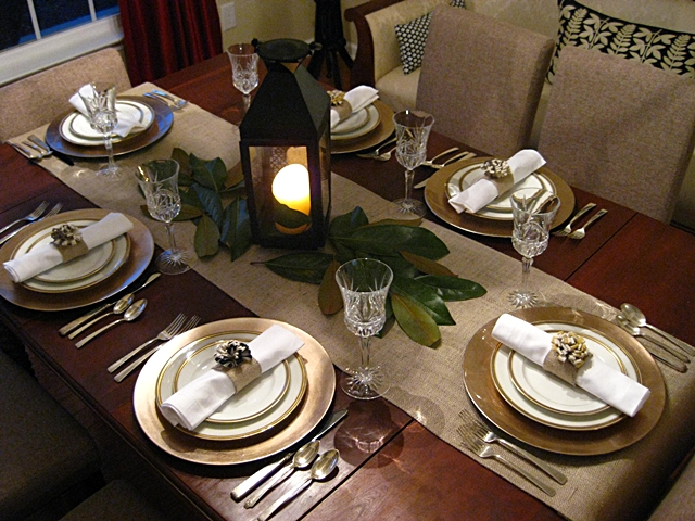 Easy & Elegant Thanksgiving Table
