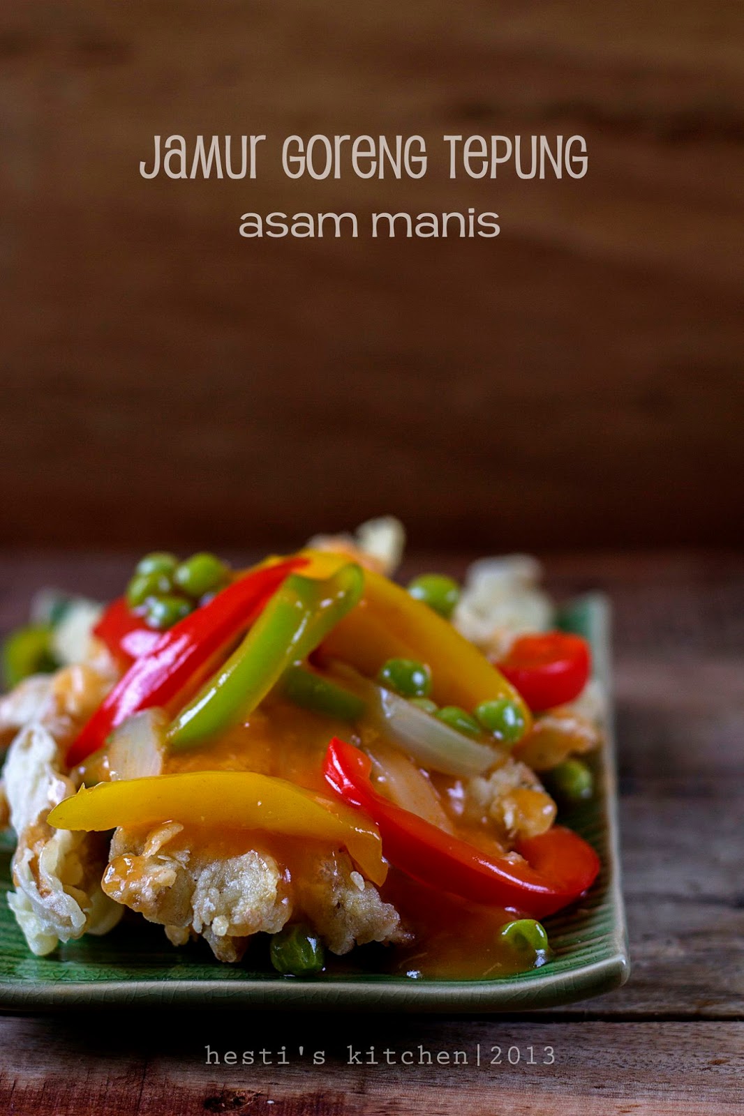 HESTI'S KITCHEN yummy for your tummy Jamur Goreng Tepung Asam Manis