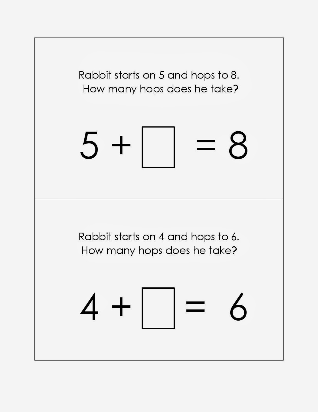 GrowinginPre-K and K: Addition and Subtraction on a Number Line