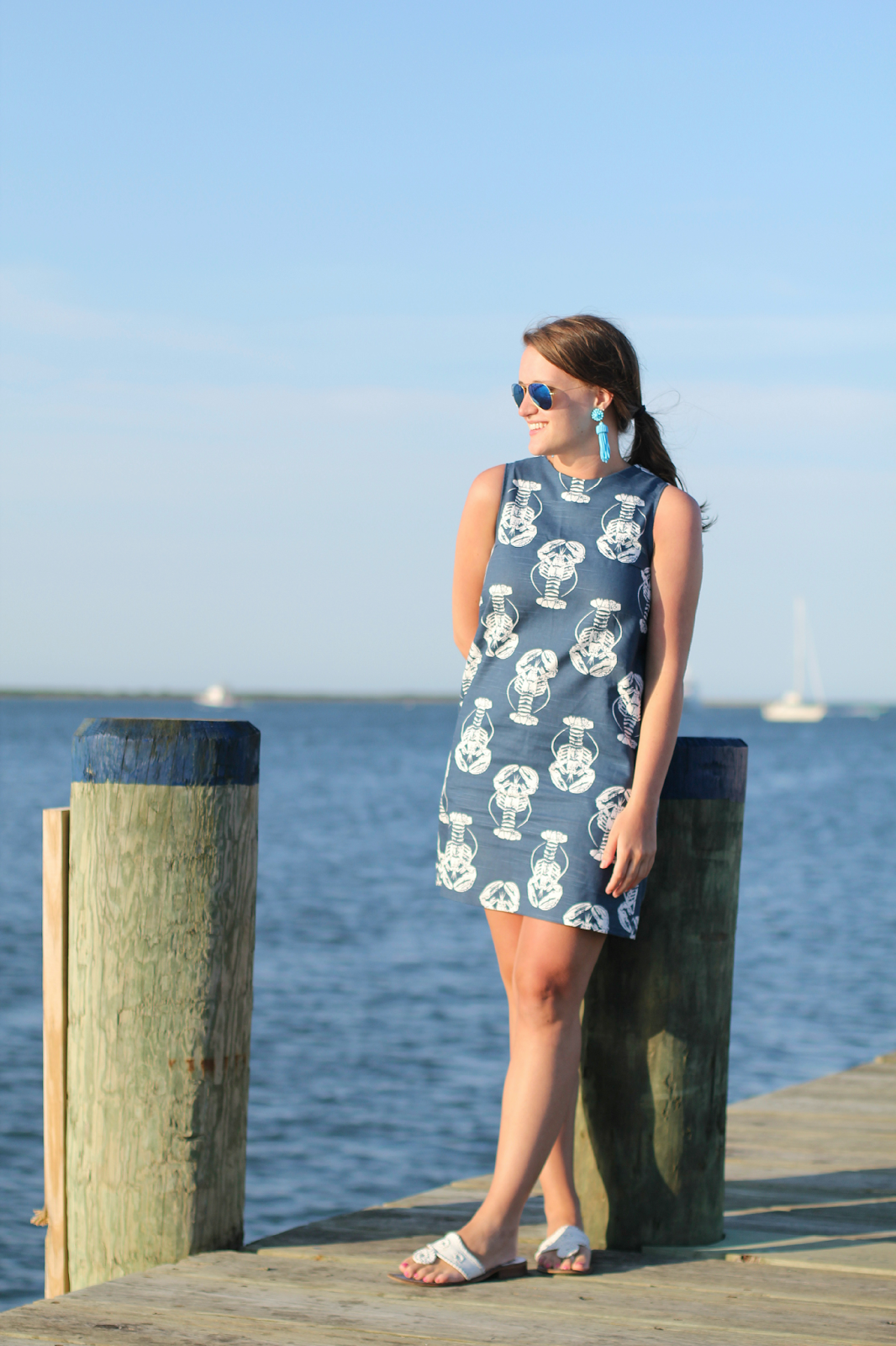 Love, Lilly Lobster Dress New York City Fashion and Lifestyle Blog