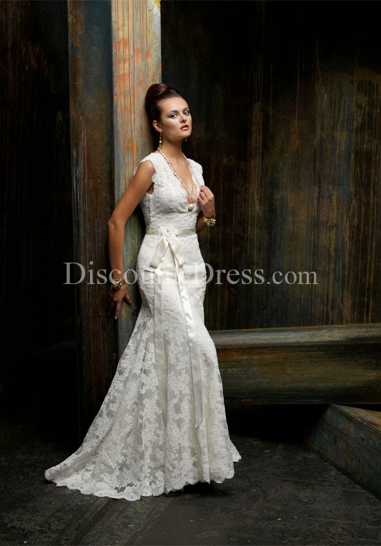 A-Line Strapless/ Sweetheart Floor Length Chiffon Ruching #Wedding #Dress