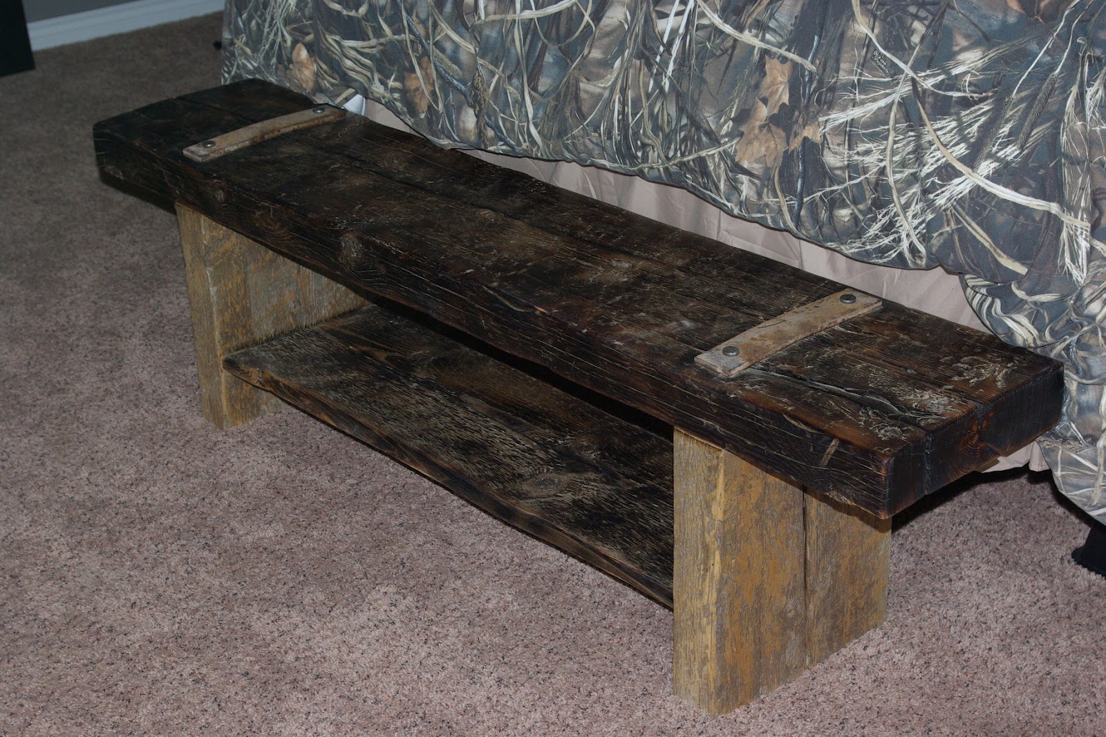 Reclaimed Rustics Rustic Tailgate Headboard