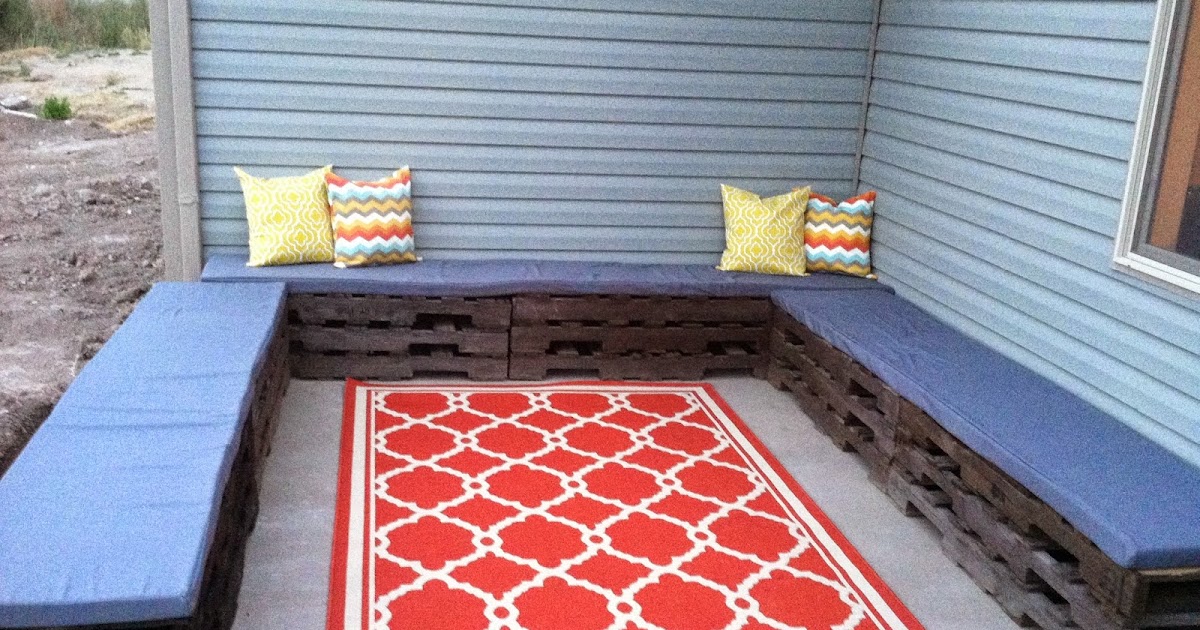 First home happy Our Diy Pallet Sectional