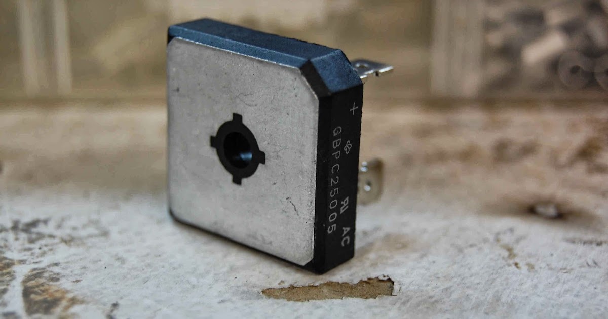 R4L Diode rectifiers, capacitors, and fall break........