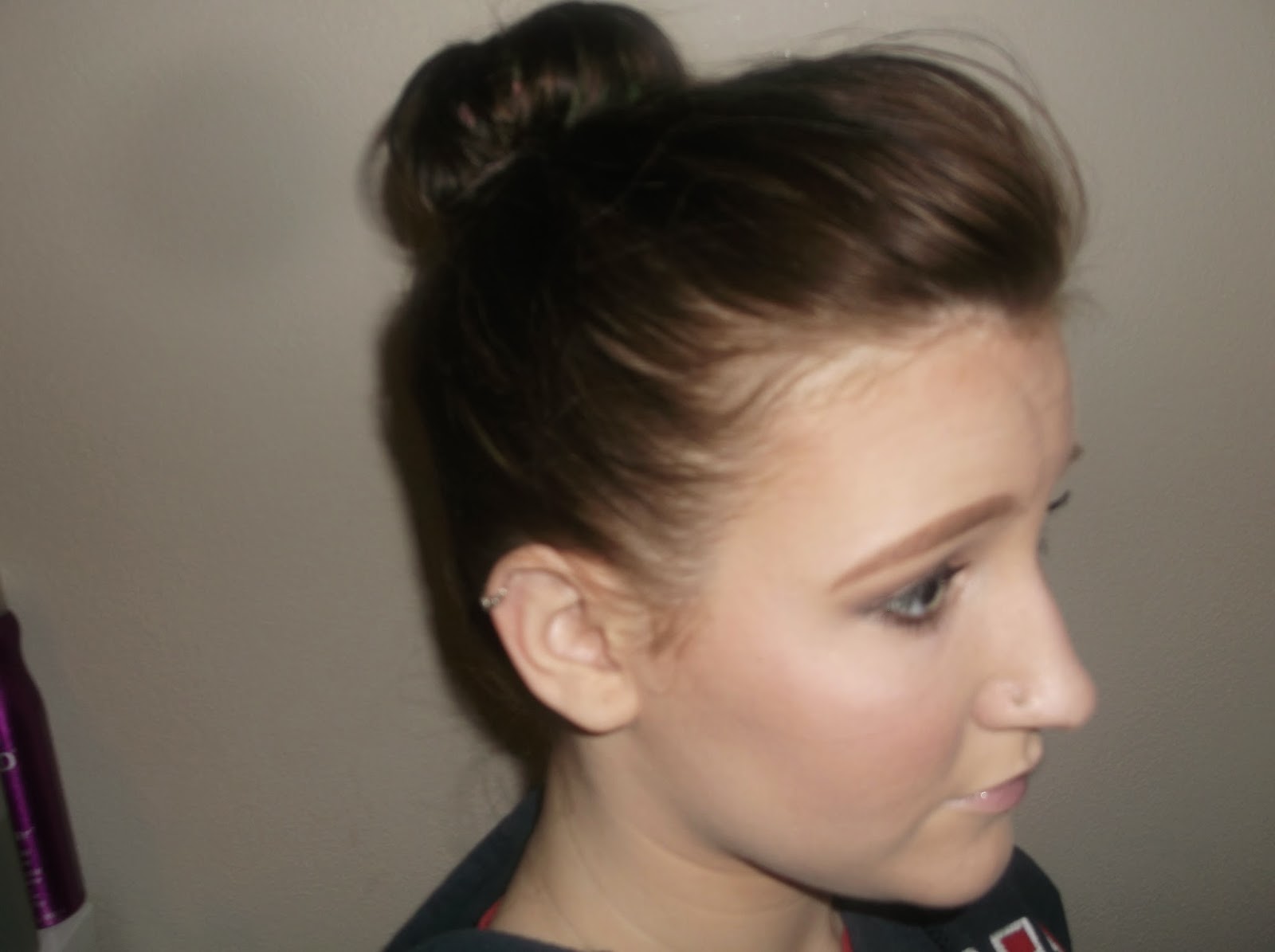 Eat Sleep Makeup Sock Buns