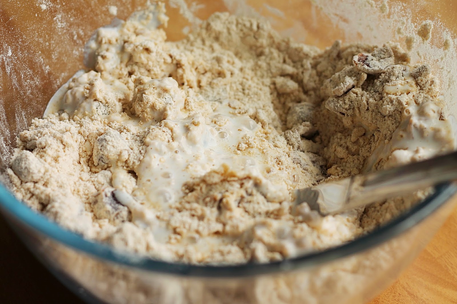 Good Food, Shared Cinnamon and Date Buttermilk Scones