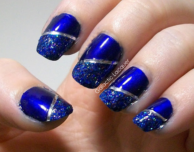 galactic lacquer nail art