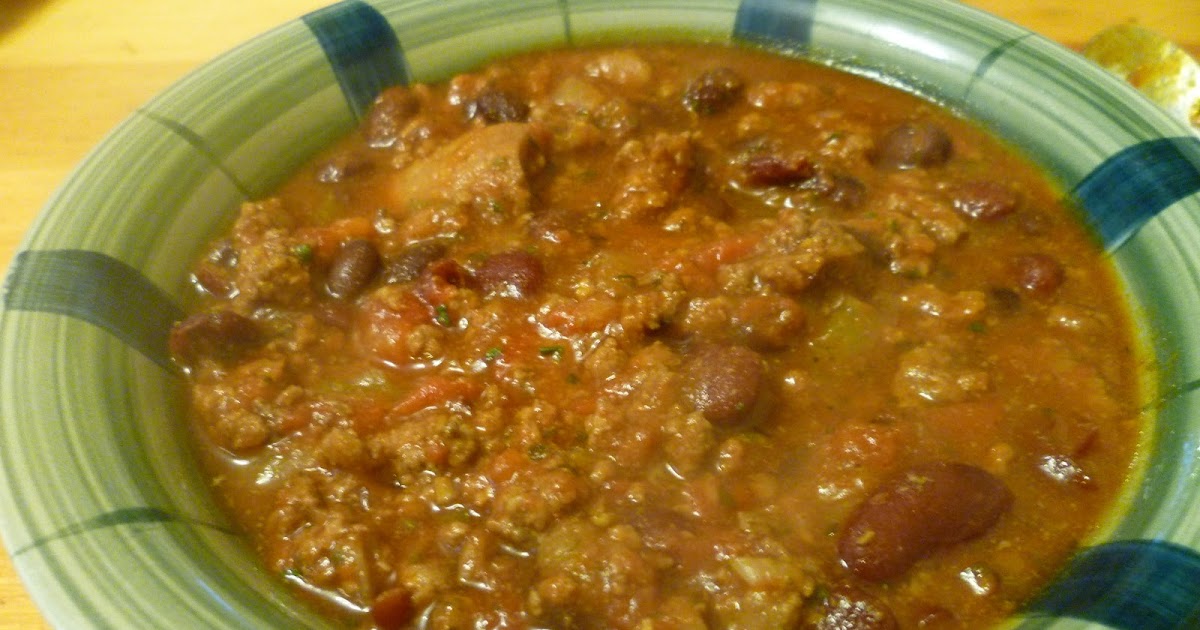 My Food Infatuation Beef & Sausage Chili