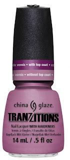 Press release: China Glaze Tranzitions collection