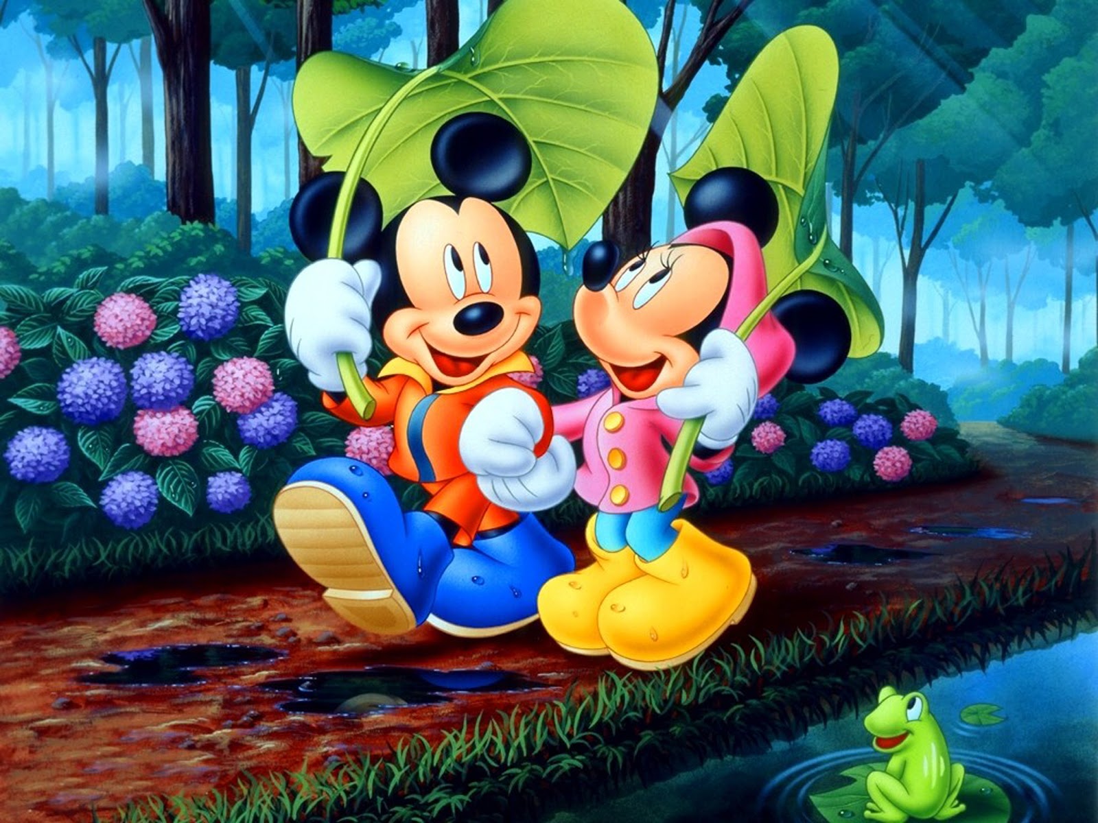 download gambar mewarnai mickey mouse