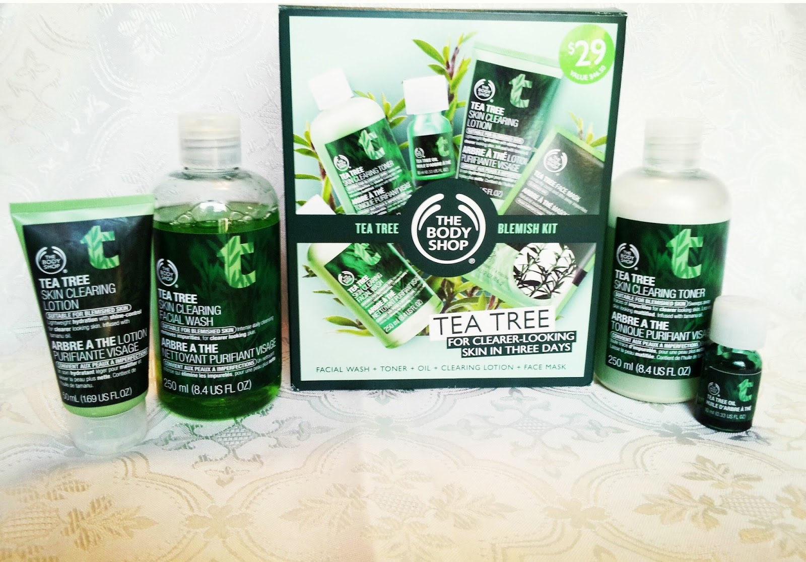 makeupandmodesty The Body Shop Tea Tree Skincare Review