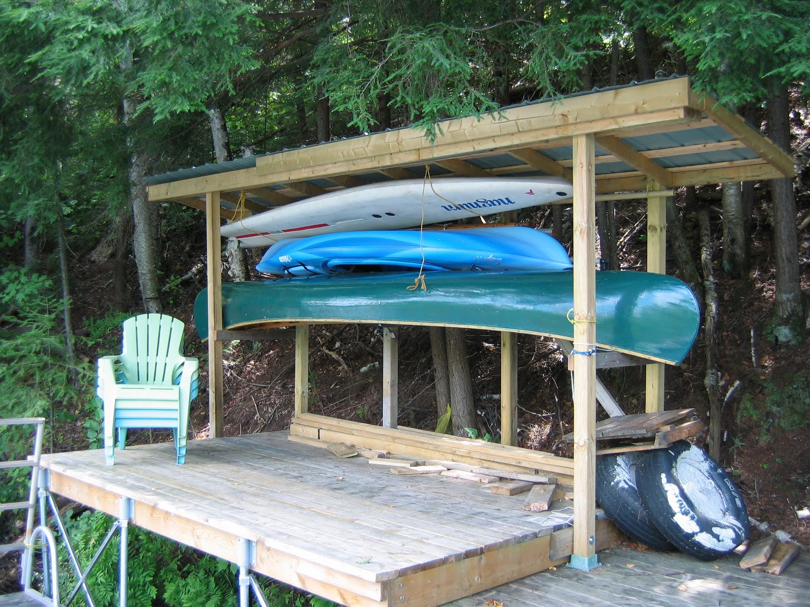 Cottage on the Edge For Rent... New Lake Toys, and Dock Shed