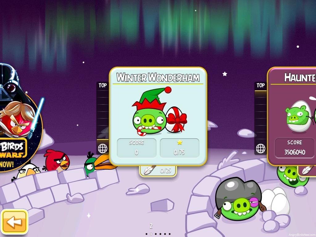 Angry Birds Seasons 1-17 Winter Wonderham