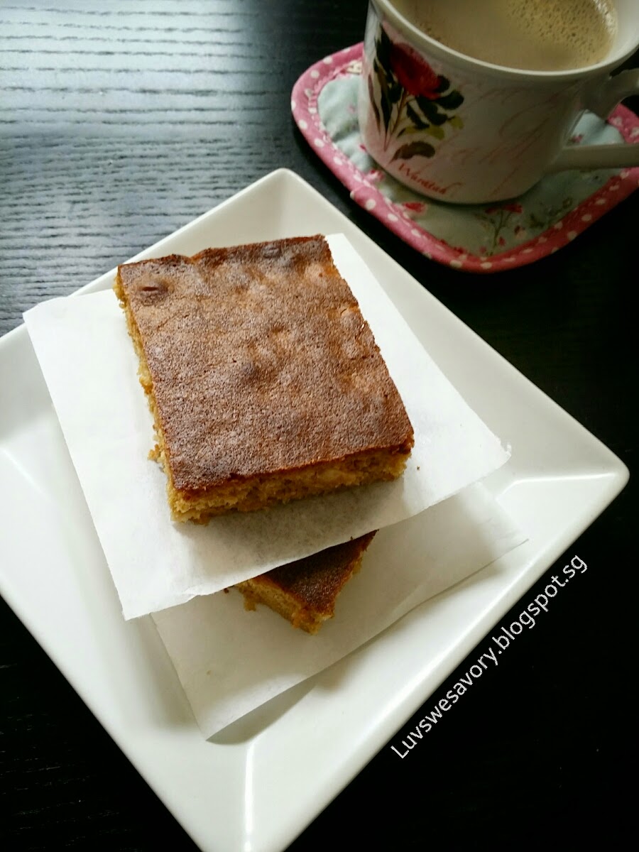 Luvswesavory Chewy Almond Squares