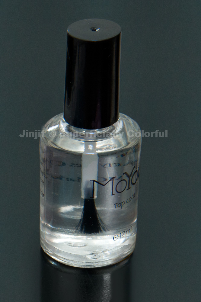 Superficially Colorful Top Coat Stamping