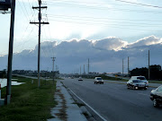 The above weather front moved in on MYRTLE BEACH area as I returned to SPIA.